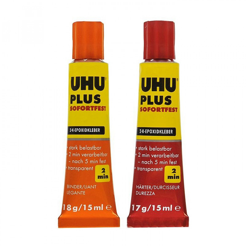 UHU Szybkoutwardzalny klej dwuskładnikowy, 35 g
