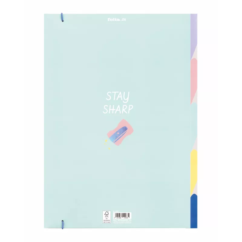 Teczka folia DIN A3, motyw Pencils