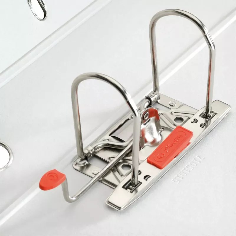 herlitz segregator szerokość grzbietu 8 cm DIN A4 kartonowy żółty marmurkowy