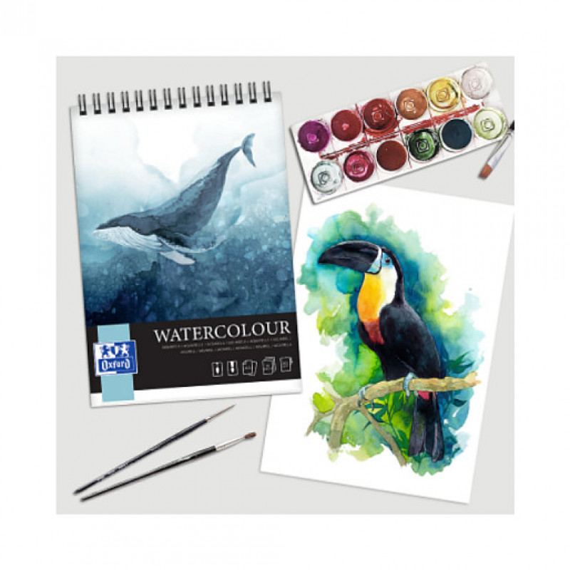 Blok akwarelowy Oxford Watercolour DIN A4, 10 arkuszy