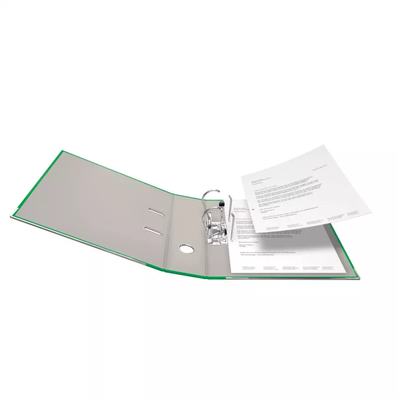 FALKEN Color segregator DIN A4, 8 cm, plastikowy, jasnozielony