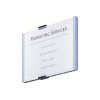 Durable INFO SIGN tabliczka na drzwi, 210 x 148,5 mm, srebrny metalik (480523)
