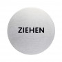 Durable PICTO piktogram „Ziehen“ (ciągnąć), Ø 65 mm (490161)