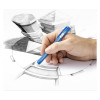 STAEDTLER Mars plastic 528 50 gumka w oprawce z wymiennym wkładem, niebieska
