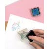 folia poduszki do tuszu 6x 2,4 x 2,4 cm złoty, srebrny, miedziany, czerwony, niebieski, zielony
