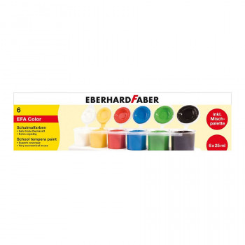 Farby szkolne EBERHARD FABER EFA Color 25,0 ml, różne kolory