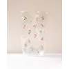 Folia torebka PP z dnem A FLORAL CHRISTMAS, 14,5 x 23,5 cm