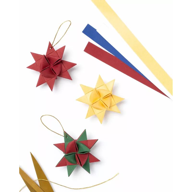 folia papier do składania gwiazdek Fröbla, mini, kolory mieszane