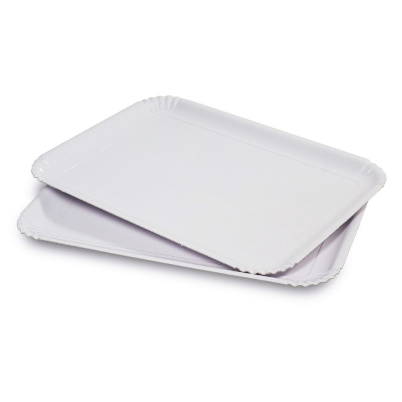 Guardini Easy Bake papierowe tace do serwowania, białe, 23 x 31 cm, 3 szt.