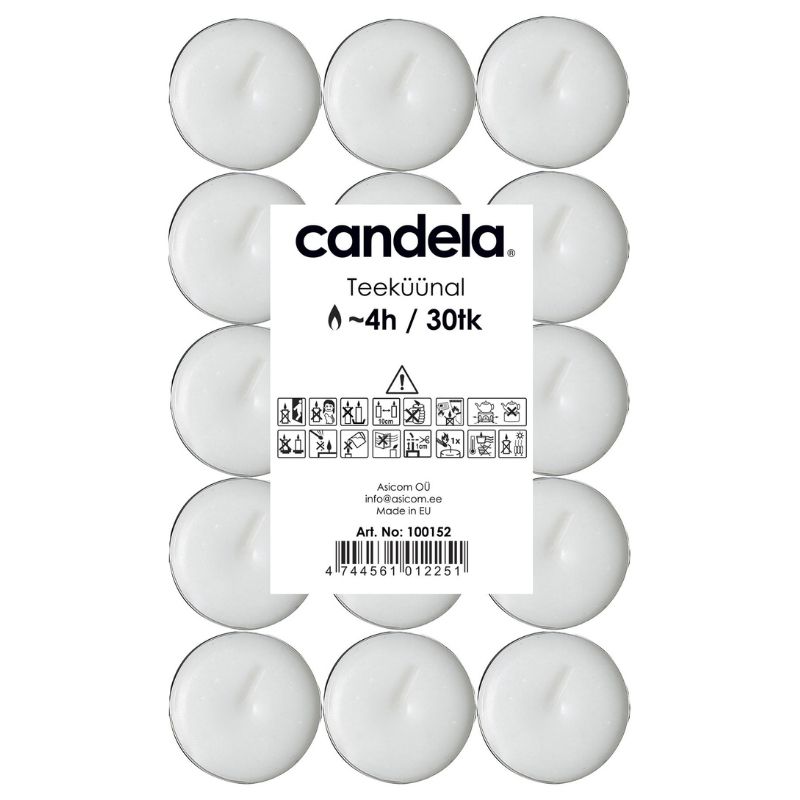 Świeczki herbaciane Candela 30 szt.