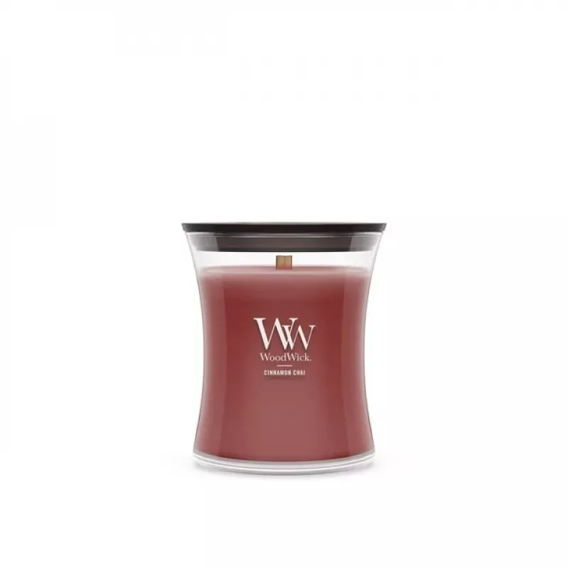 WoodWick świeca mała, Cinnamon Chai