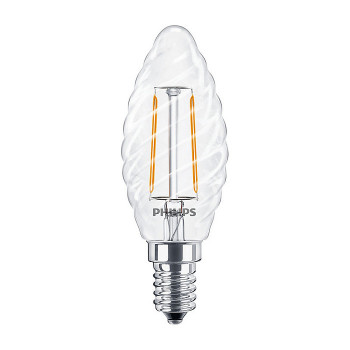 Lampa świecowa LED Filament Philips CorePro 250lm 2W 2700K E14