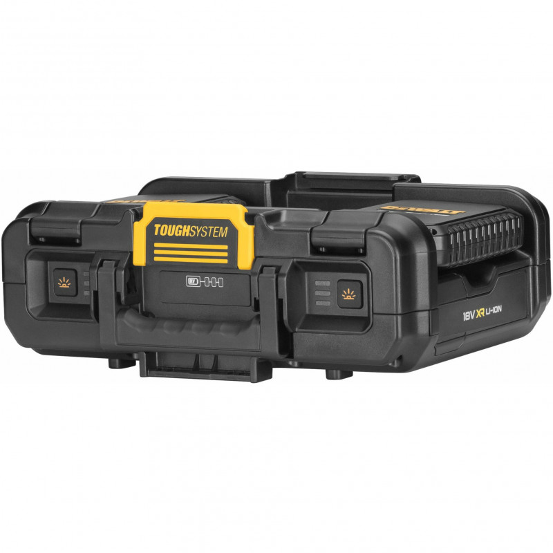 DeWALT DWST08061-1 ToughSystem 2.0 skrzynia narzędziowa z oświetleniem, 14 l, czarno-żółta
