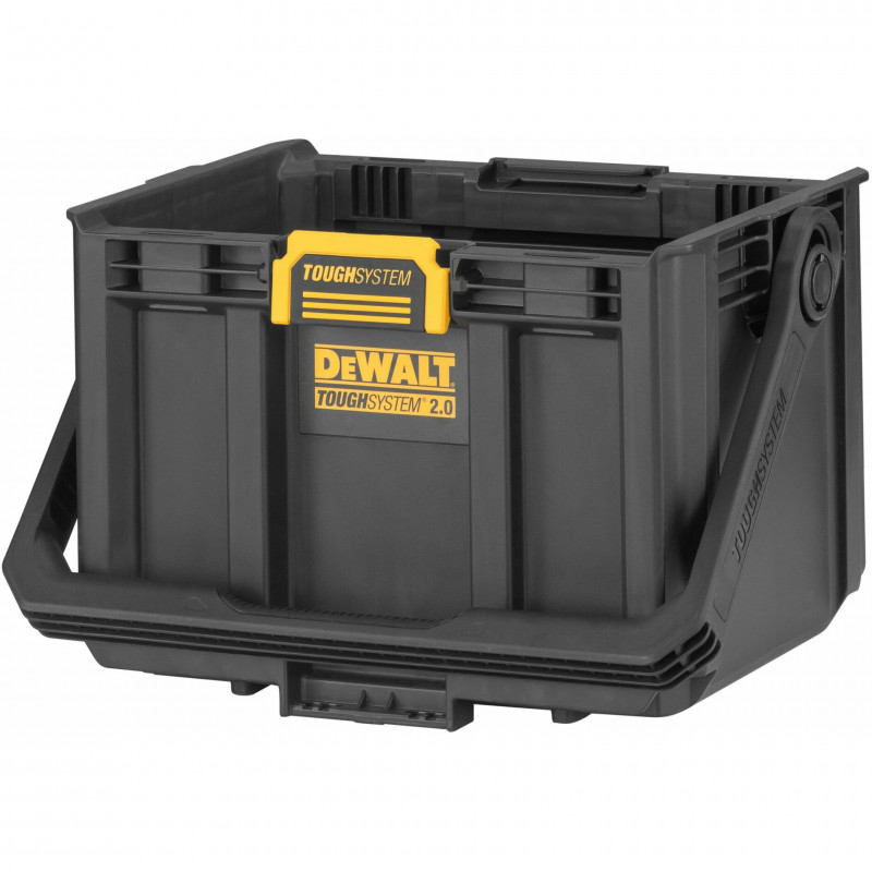 DeWALT DWST08061-1 ToughSystem 2.0 skrzynia narzędziowa z oświetleniem, 14 l, czarno-żółta