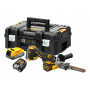 DeWALT DCM200E2T 18V akumulatorowy pilnik taśmowy, 2x 1,7Ah Powerstack, TSTAK