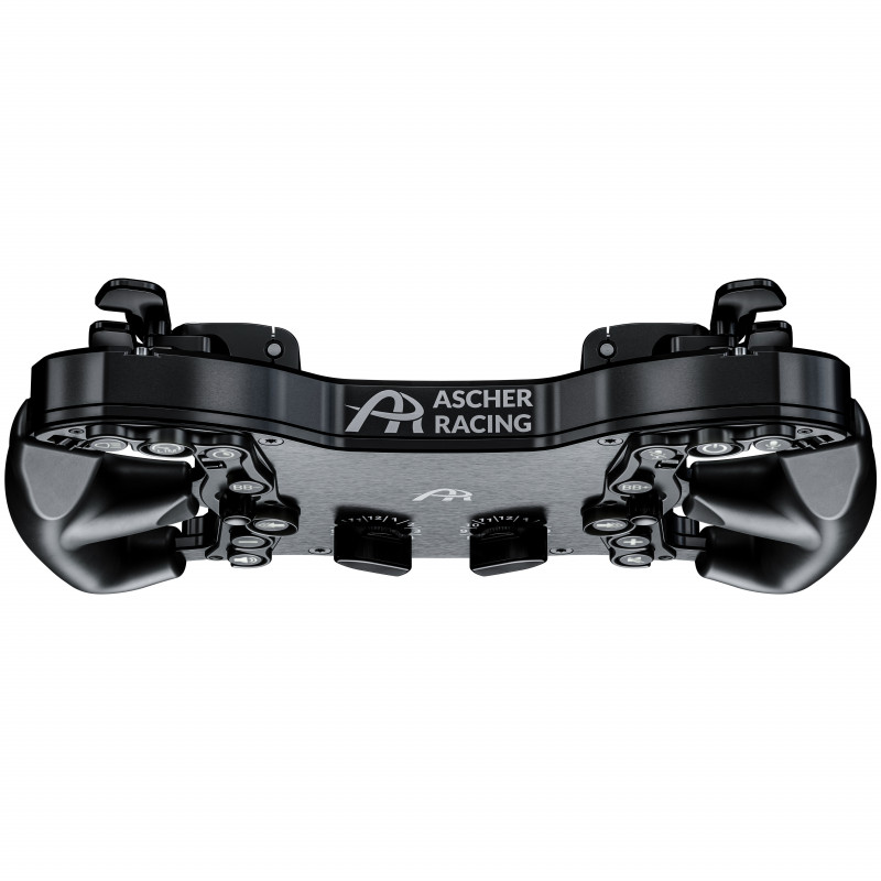 Ascher Racing Pro-USB Black Edition kierownica do symulatora wyścigowego