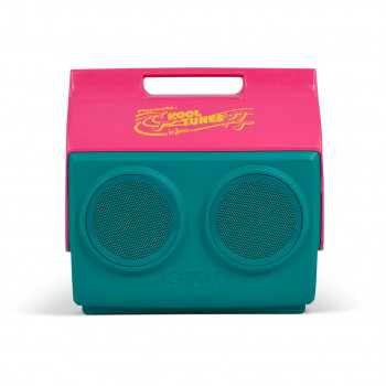 Lodówka turystyczna Igloo Retro Playmate KoolTunes z głośnikami 13 l ciemny jadeit