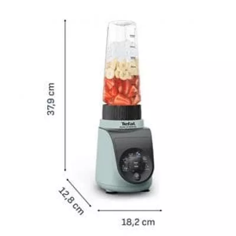 TEFAL Blend Up Essential blender, 800 W, niebieski