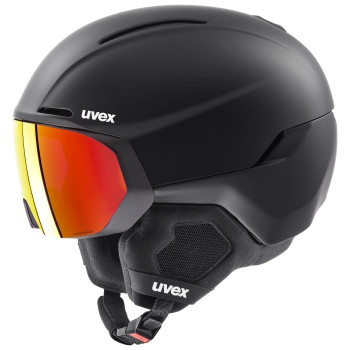 Kask narciarski UVEX Horizon CV, czarny, 55-59 cm (56/6/341/10)