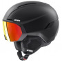 Kask narciarski UVEX Horizon CV, czarny, 55-59 cm (56/6/341/10)