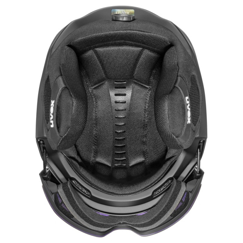 Kask narciarski UVEX Horizon CV, czarny, 55-59 cm (56/6/341/10)
