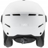 Kask narciarski UVEX Instinct Visor, czarny/biały, 53-55 cm (56/6/260/50)