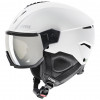 Kask narciarski UVEX Instinct Visor, czarny/biały, 56-58 cm (56/6/260/50)