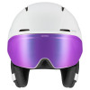 Kask narciarski UVEX Horizon CV, biały, 55-59 cm (56/6/341/11)