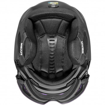 Kask narciarski UVEX Horizon CV, czarny, 59-62 cm (56/6/341/10)