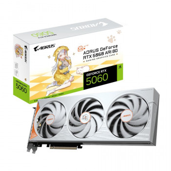Karta graficzna Gigabyte AORUS GeForce RTX 5060 ARI 8G - 8GB GDDR7, 128 bit, PCIe 5.0