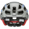 Kask rowerowy UVEX Finale Light 2.0, szary/czerwony, 52-57