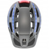 Kask rowerowy UVEX Finale Light 2.0, szary/czerwony, 52-57