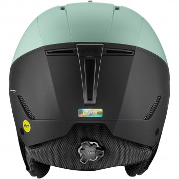 UVEX Stance MIPS Kask narciarski 54-58, Czarny/Zielony