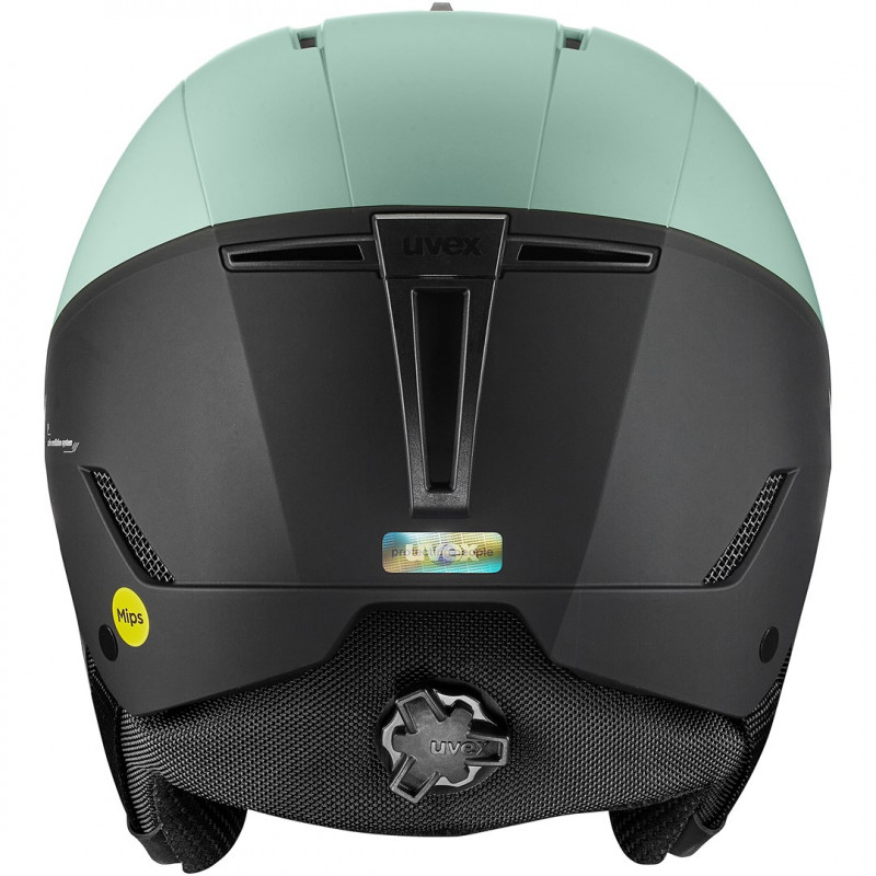 UVEX Stance MIPS Kask narciarski 54-58, Czarny/Zielony