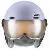 Kask narciarski dziecięcy UVEX Rocket jr. Visor 54-58, lawendowy