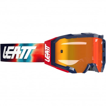 Leatt Velocity 5.5 Iriz gogle rowerowe, niebieski/czerwony