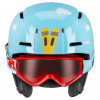 Dziecięcy kask narciarski UVEX Viti Set, niebieski, 46-50 (56/S/317/10)