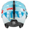 Dziecięcy kask narciarski UVEX Viti Set, niebieski, 46-50 (56/S/317/10)