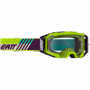 Gogle rowerowe Leatt Velocity 5.5 Cryztal, limonkowe