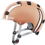 Kask rowerowy UVEX HLMT 5 Bike Pro, brązowy, 55-58