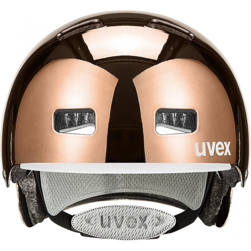 Kask rowerowy UVEX HLMT 5 Bike Pro, brązowy, 55-58