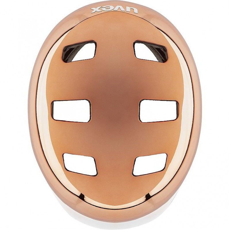 Kask rowerowy UVEX HLMT 5 Bike Pro, brązowy, 55-58