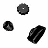 Ascher Racing Knob Kit Pro do kierownic sim racingowych, Stealth Black