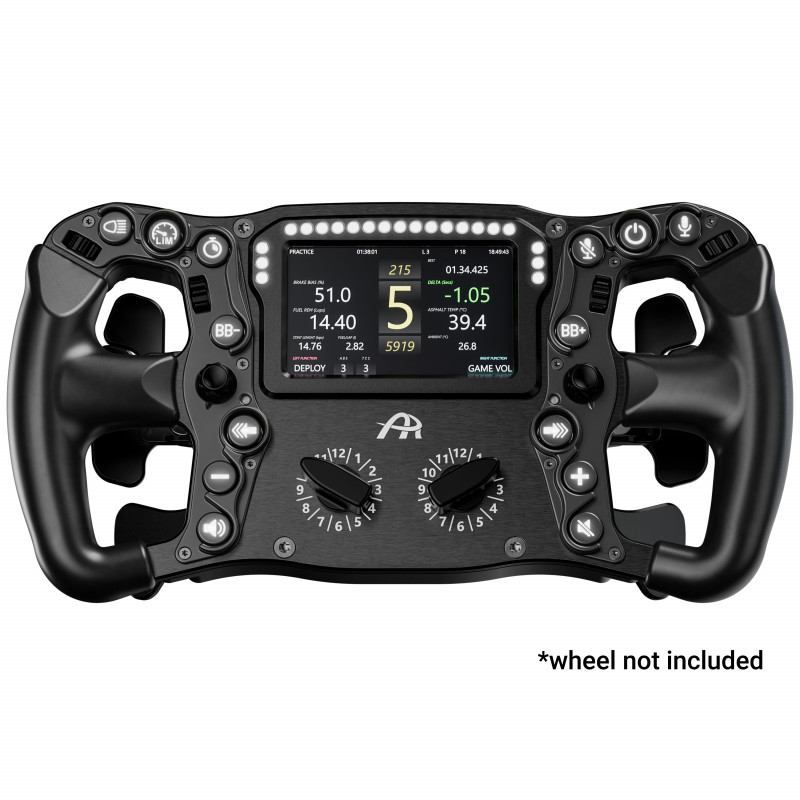 Ascher Racing Knob Kit Pro do kierownic sim racingowych, Stealth Black