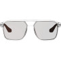 Okulary rowerowe Leatt TheViz Pyrenees Polarized, przezroczysto-srebrne