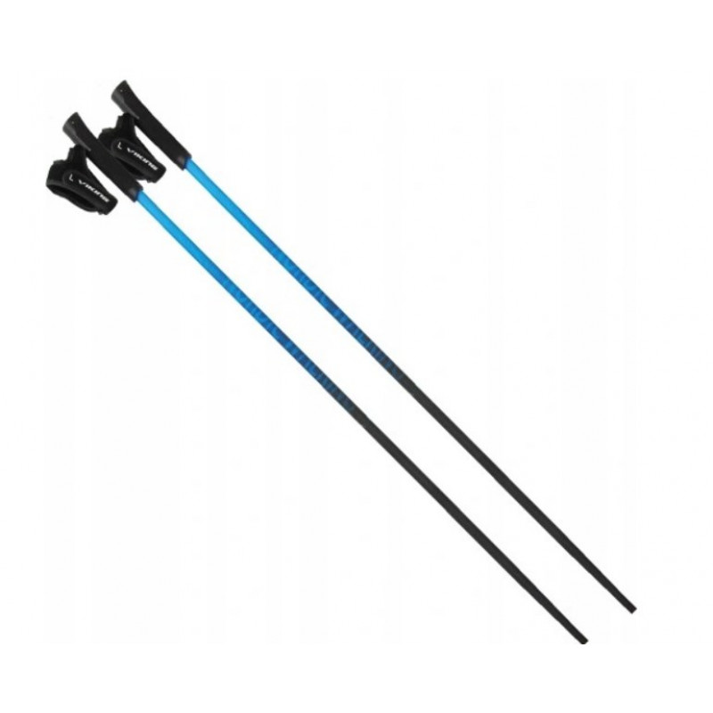 Kije trekkingowe Viking Pro-Trainer, niebieskie, 115 cm