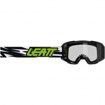 Dziecięce gogle rowerowe Leatt Vizion 2.5s, czarne/neonowe żółte