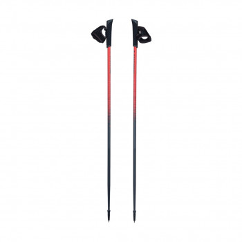 Kije do Nordic Walking Viking Pro-Trainer dla dorosłych, 120 cm, czerwone