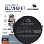 Sea To Summit Camp Kitchen Clean Up Kit, 6 elementów z płynem czyszczącym