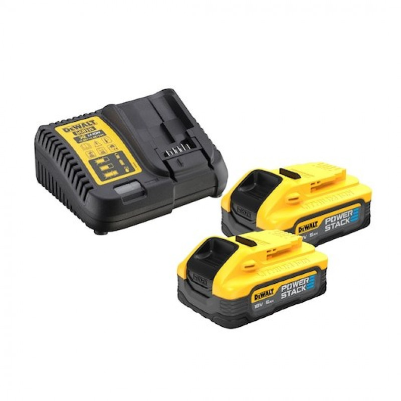 Zestaw narzędzi DeWalt DCK2050H2T-QW DCD805 + DCF850, 18 V, 2 x akumulator 5.0 Ah